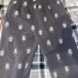 Ghost Face Sweatpants Size 2XL
