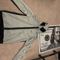 RARE Nike Kids NBA Los-Angeles Lakers full ZIP UP DRI-FIT hoodie Never worn. SIZE: Kids XL