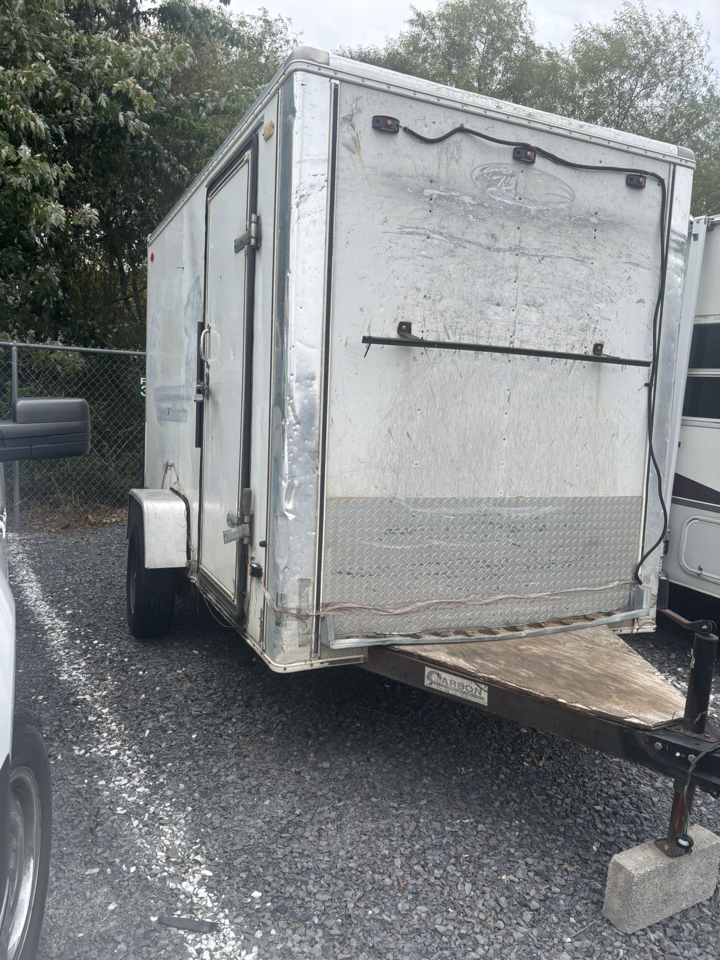 Carson utility trailer 12x8