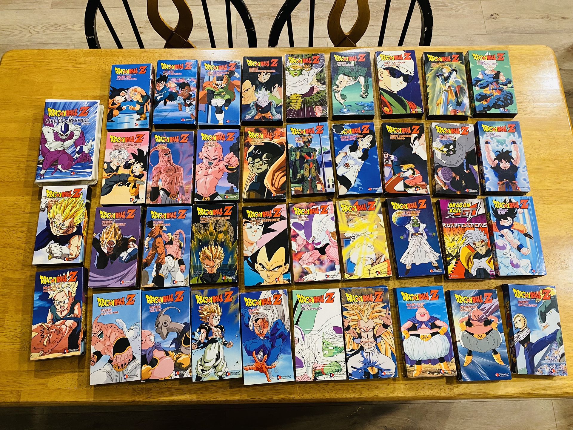 Dragon ball Z vhs lot for Sale in Hemet, CA - OfferUp
