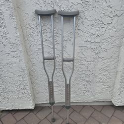 Crutches new condition