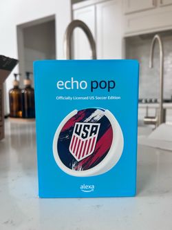 Amazon Echo Pop Smart Speaker - Officially Licensed U.S. Soccer Limited Edition - BRAND NEW IN BOX
