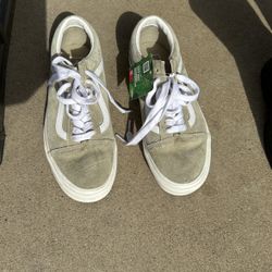 Light Mint Green Vans