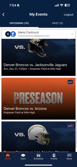 Broncos Tickets