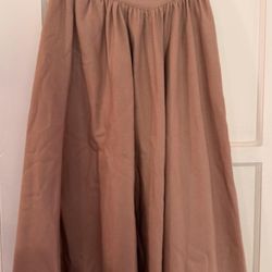 Evan Picone Women's Pink and Brown Skirt
