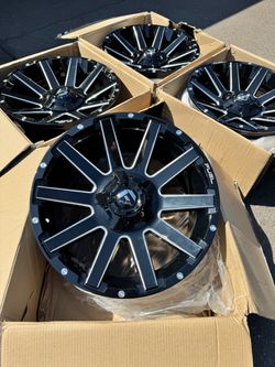 Brand New Jeep Gladiator Wrangler 18” Fuel Off-road Wheels Rims 5x127 And 5x114.3