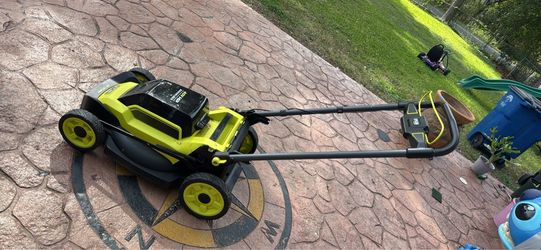 RYOBI 40V HP Brushless 20 in. Cordless Battery Walk Behind Push Lawn Mower(tool only )