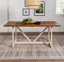 New Solid Wood Dining Table – Walker Edison”