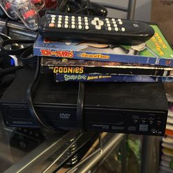Working Dvd Player With Remote And Movies 