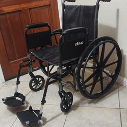 Wheelchair Removable Armrest 20" Seat Weight Capacity 350 Pounds
