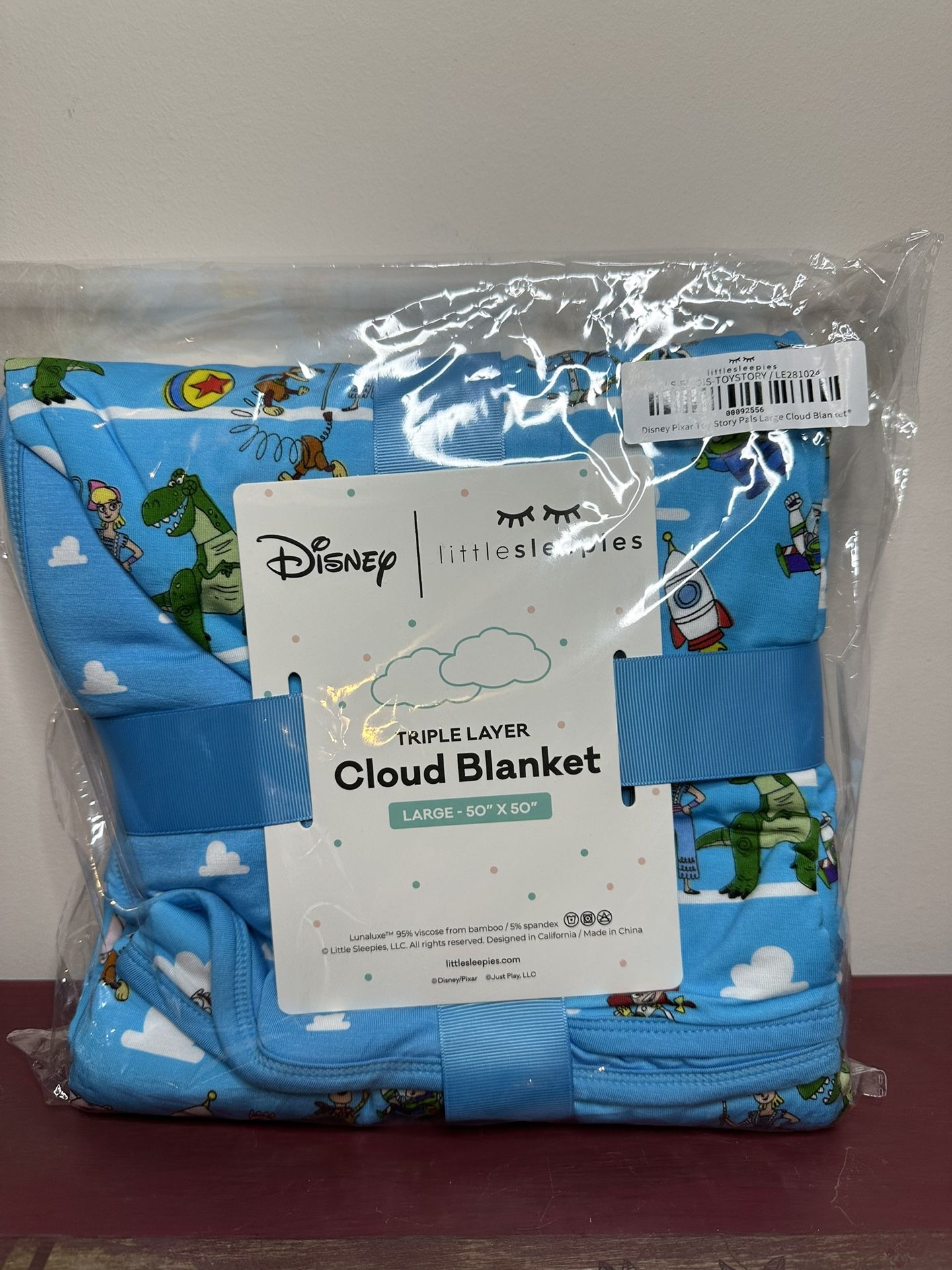 Little Sleepies Toy Story Large Cloud Blanket