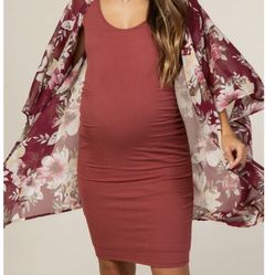 Maternity Dress And Coverup