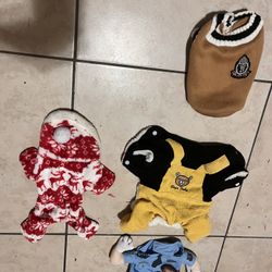 Pet Clothes (Size Small $10 Each)