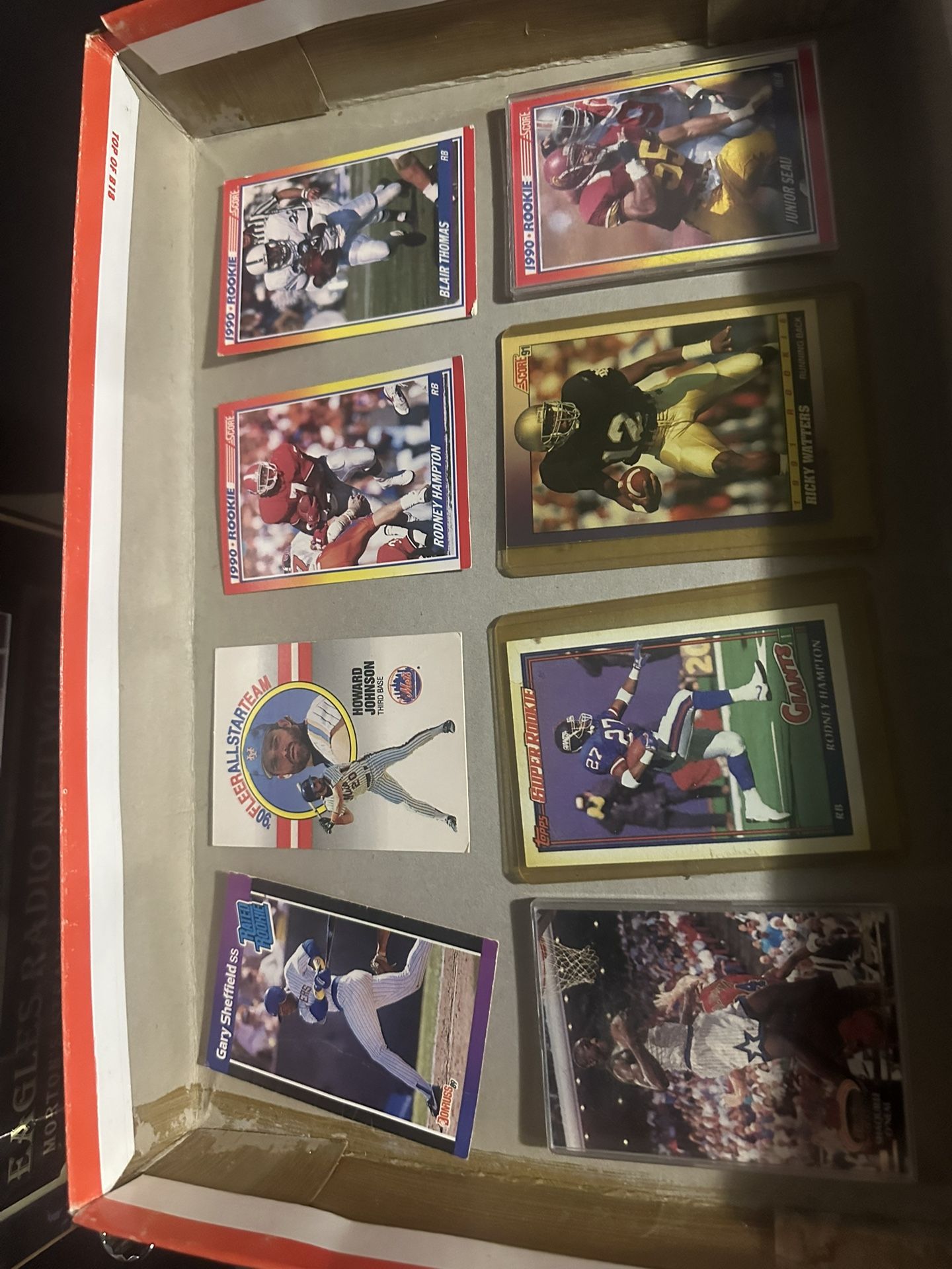 Boxes Of Sports Cards