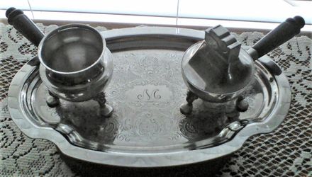 Collectible "Heritage" Set - Lighter, Holder and Tray