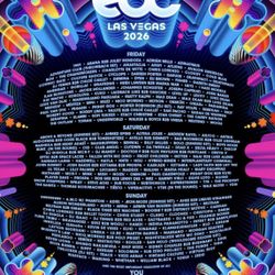 EDC GA 3 Day Ticket