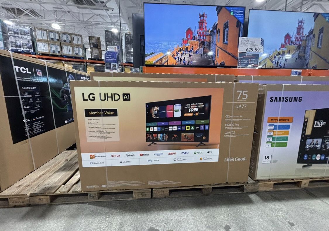 75ua7700 75” lg smart 4k led uhd tv 