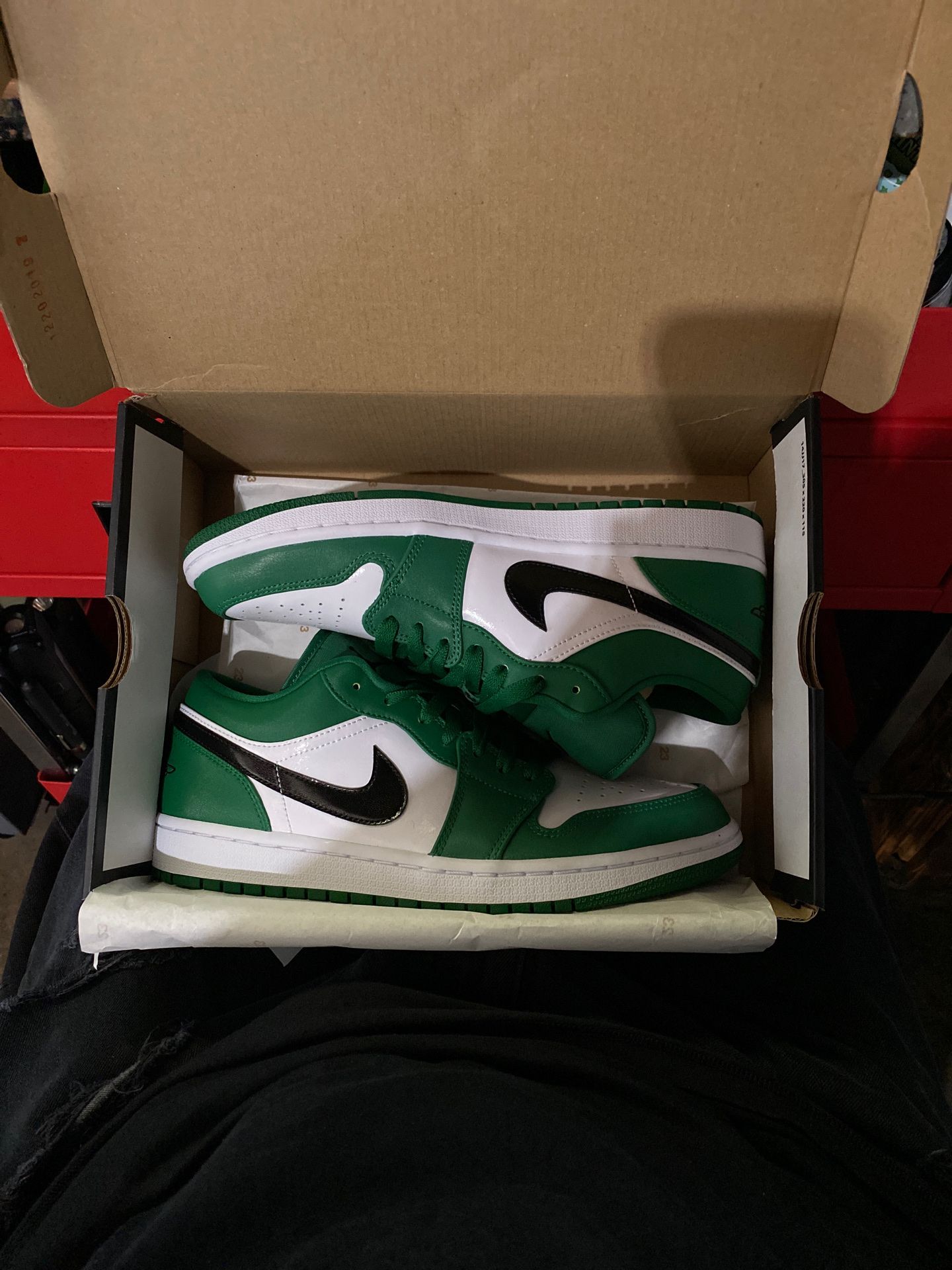 Jordan 1 pine greens lows