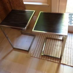 West Elm End Side Tables 