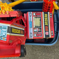 1970’s Toy Trucks With Big Jim Doll