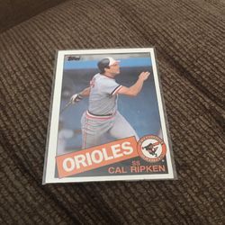 Baseball Card 1985 Topps Cal Ripken 