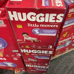 Huggies Diapers Size 3 Count 120 $42.99
