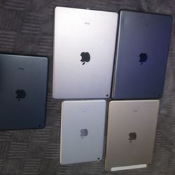 Ipads Lot Of Five Only For Parts