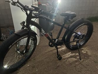 RKS Ebike with 750W Motor, Electric Bike for Adults, 48V 14.5Ah Battery, 26'' Fat Tires, LCD Display, Front and Rear LED Lights, 7-Speed Gears