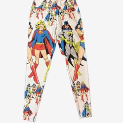 Super Hero Leggings - Bat woman, Superwoman, Wonder man 