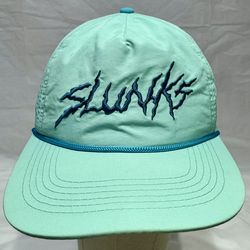 Slunks “¡Sigue Nadando!” Adjustable SnapBack Light Weight Hat Cap NWOT