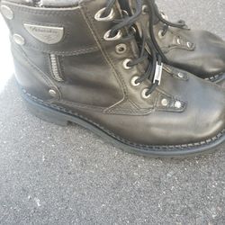 Milwaukee Leather Biker Boots Size 8D