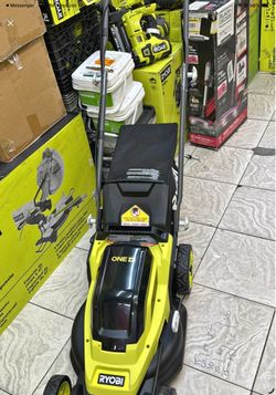 Ryobi electric lawnmower