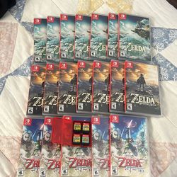 Nintendo Switch Games. 2 For $80. Zelda, Super Mario, Animal Crossing 