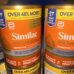 Similac 360 sensitive (READ DESC.)
