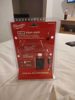 Milwaukee m12 top off