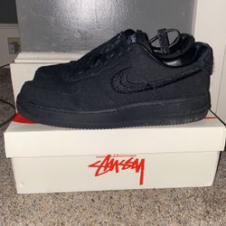 Black Stüssy AF1 