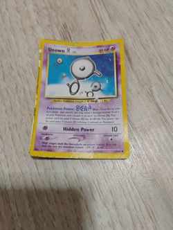 UNOWN POKEMON 1996