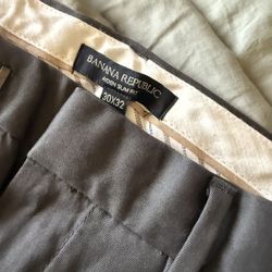 Dark Gray Banana Republic Chinos Pants