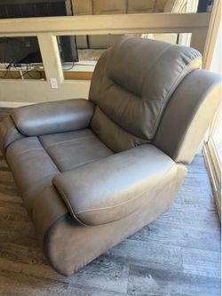 Gray Rocking Chair