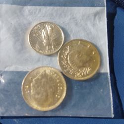 Gold coins