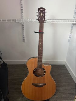 Electric/Acoustic Yamaha Guitar