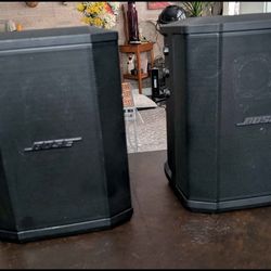 Two Bose S1 pro