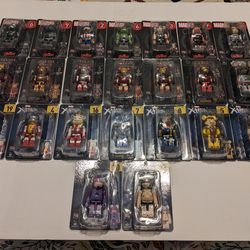 Bearbrick Be@rbrick 100% Lot of 23 Different
