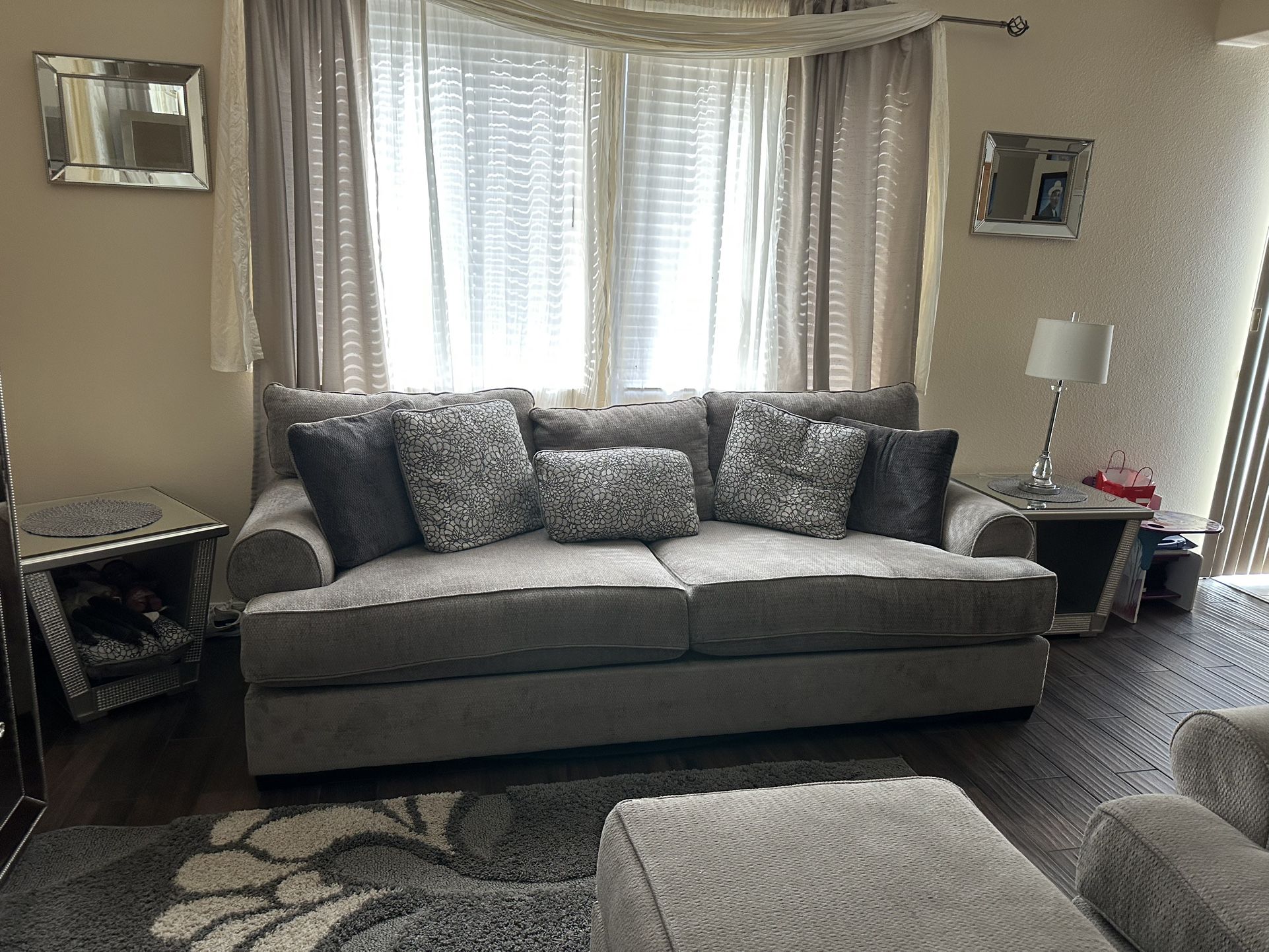 Sofa, Loveseat, And Ottoman 
