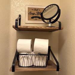 Wood shelves (set 2)