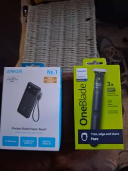 Anker Power Bank & Philips Norelco OneBlade Bundle