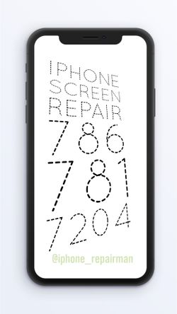 SCREEN FOR IPHONE 6 / 6S / 7 / 8 / X. Xr. Xs. 11