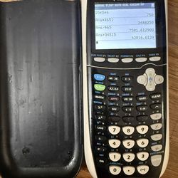 Texas Instruments TI-84 Plus C Silver Edition Graphing Calculator Black