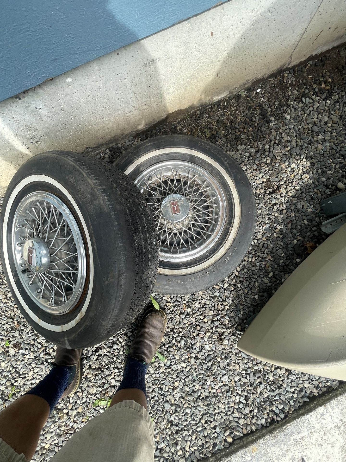 Oldsmobile hubcaps