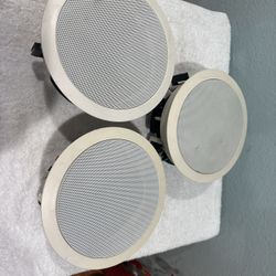 Lot of 3 Klipsch SCR-2 In-Ceiling Loudspeakers